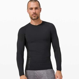 Lululemon Vital Drive Long Sleeve, Black, Size XL